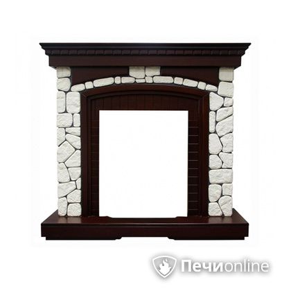 Портал для электрокамина Royal Flame Glasgow под классический очаг, белый и темный в Звенигороде